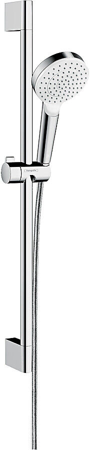 Hansgrohe Crometta Dusjsett 65 Cm, Green 6 L/min, 1jet, Hvit/krom