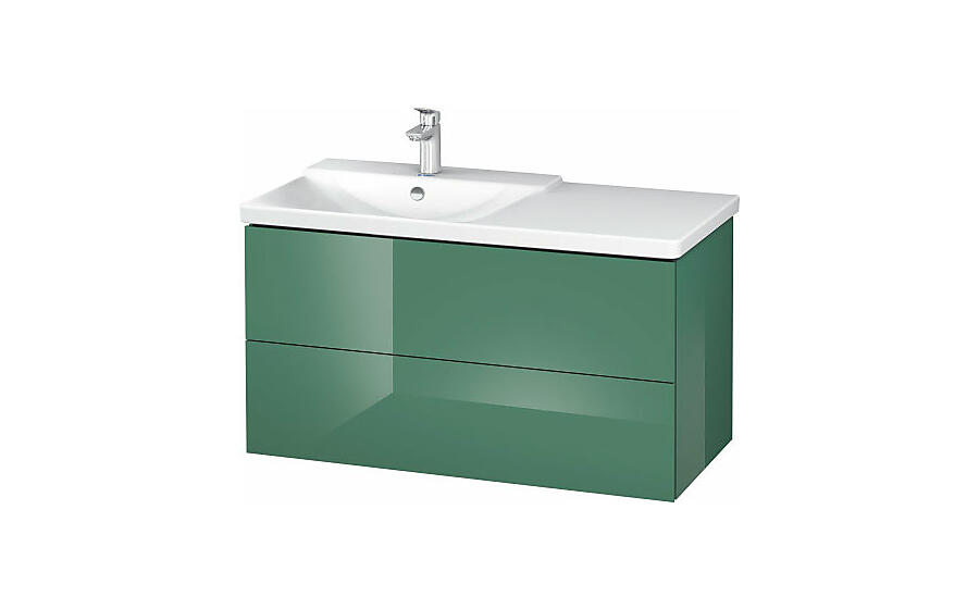 Duravit P3 Comforts Møbelservant 1050x495 Mm, Venstre, U/blanderhull, Wg