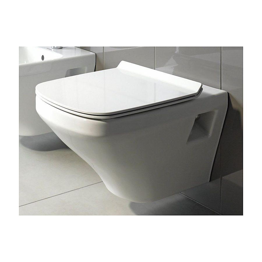 Duravit Durastyle Vegghengt Toalett 360x620 Mm, U/skyllekant, Wondergliss