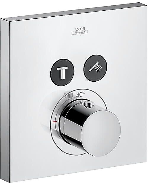 Axor Showerselect Termostat Med 2 Uttak, Polert Gull