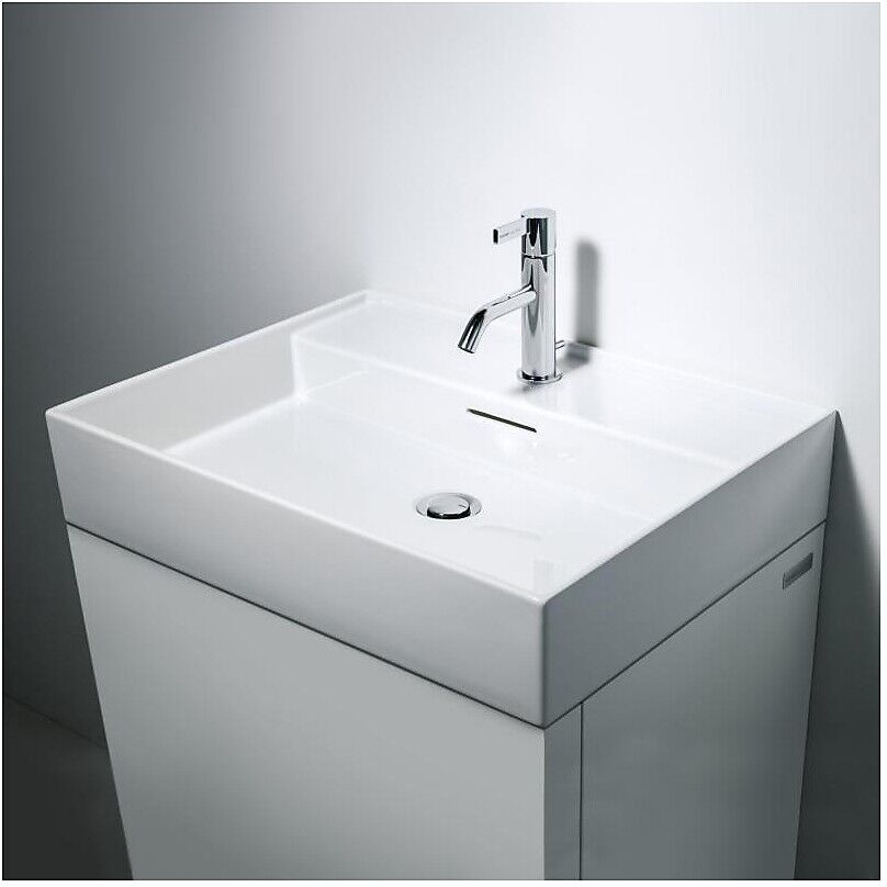 Laufen Kartell Servant 60x46 Cm, U/bl.hull, Sort Matt