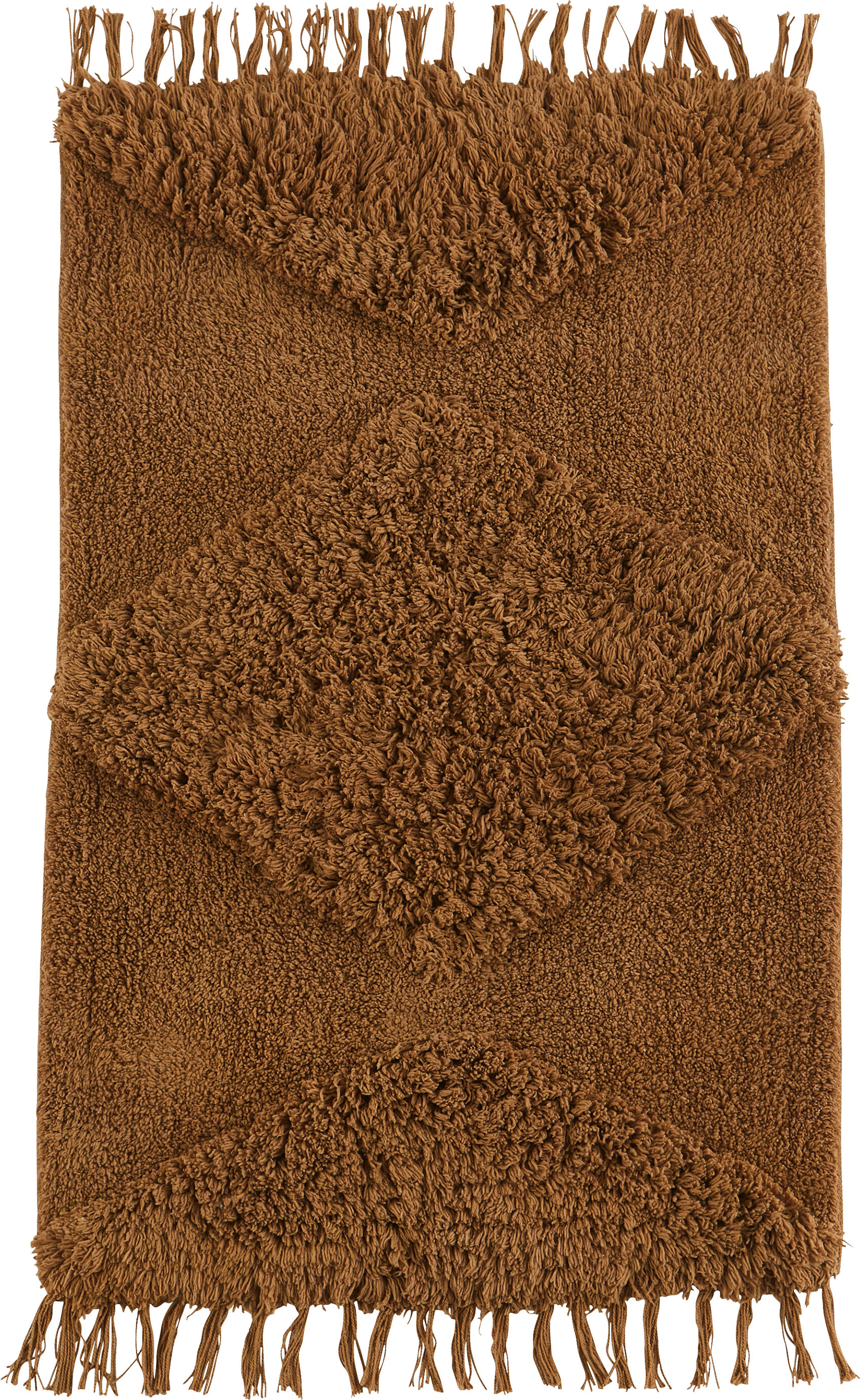 Madam Stoltz Baderomsteppe Tuft - Indian Tan 60x90 Cm