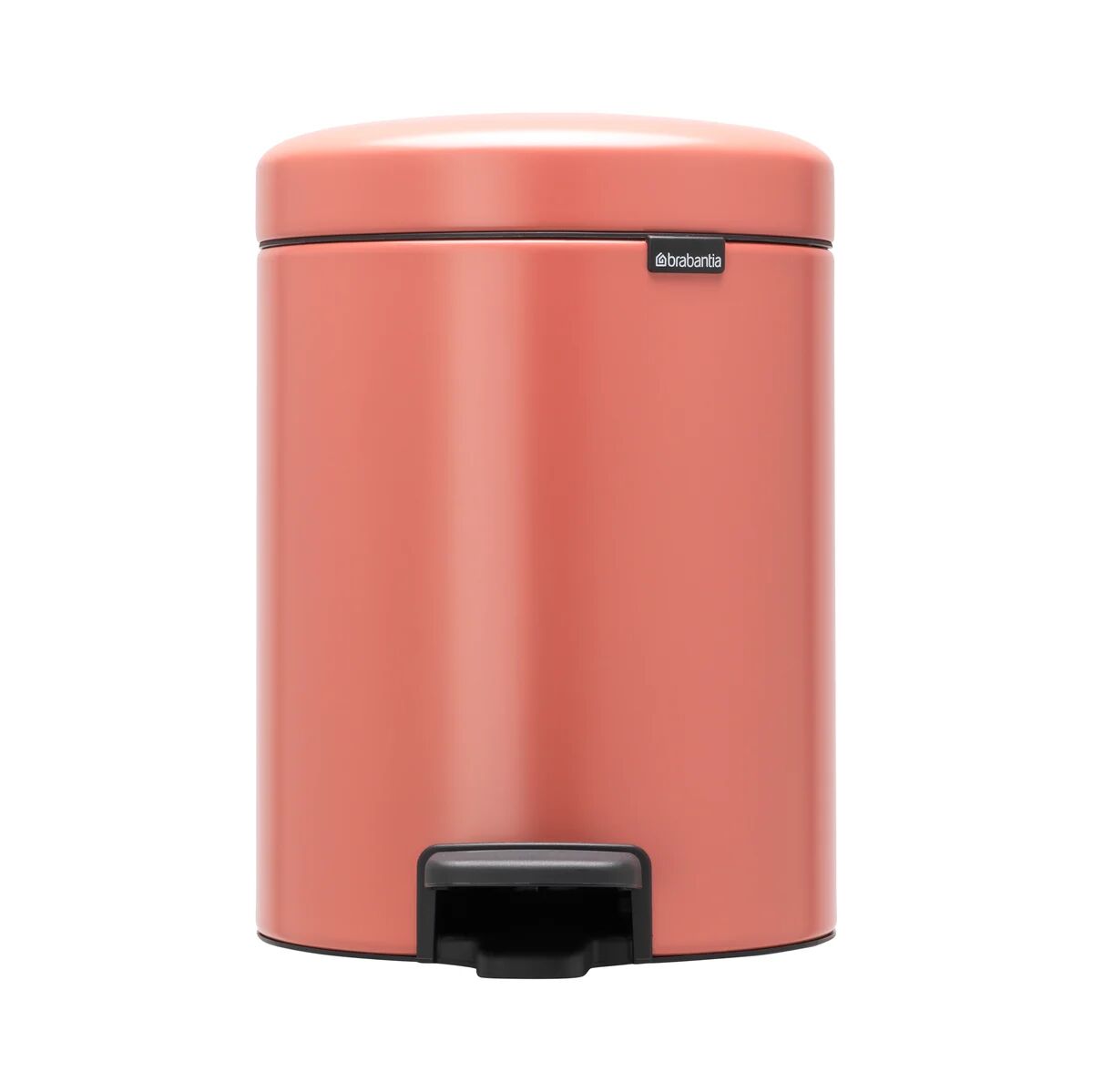 Brabantia New Icon pedalbøtte 5 liter Terracotta pink