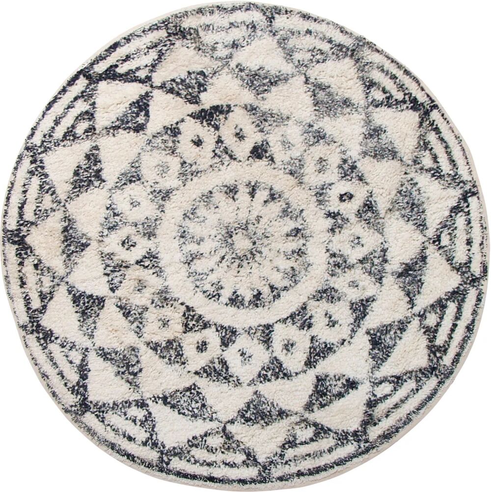 HK Living HKliving baderomsmatte rund Diameter 80 cm