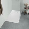 vidaXL Base de chuveiro SMC 90x80 cm branco