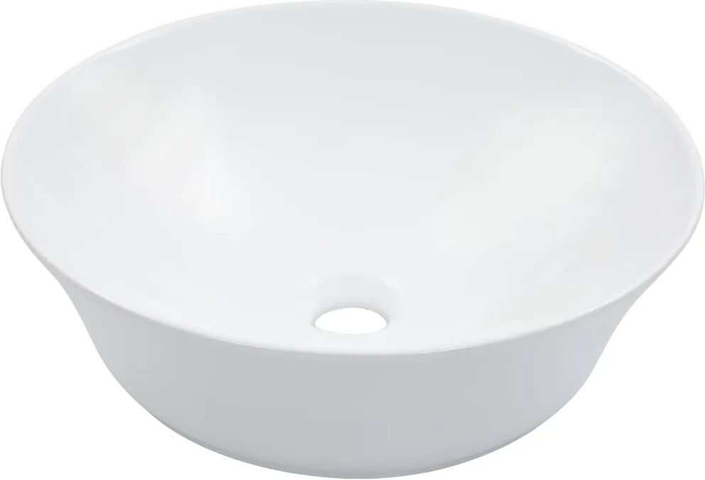 vidaXL Lavatório 41x12,5 cm cerâmica branco