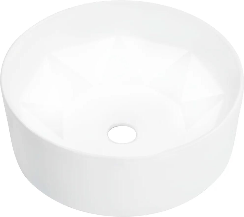 vidaXL Lavatório 36x14 cm cerâmica branco