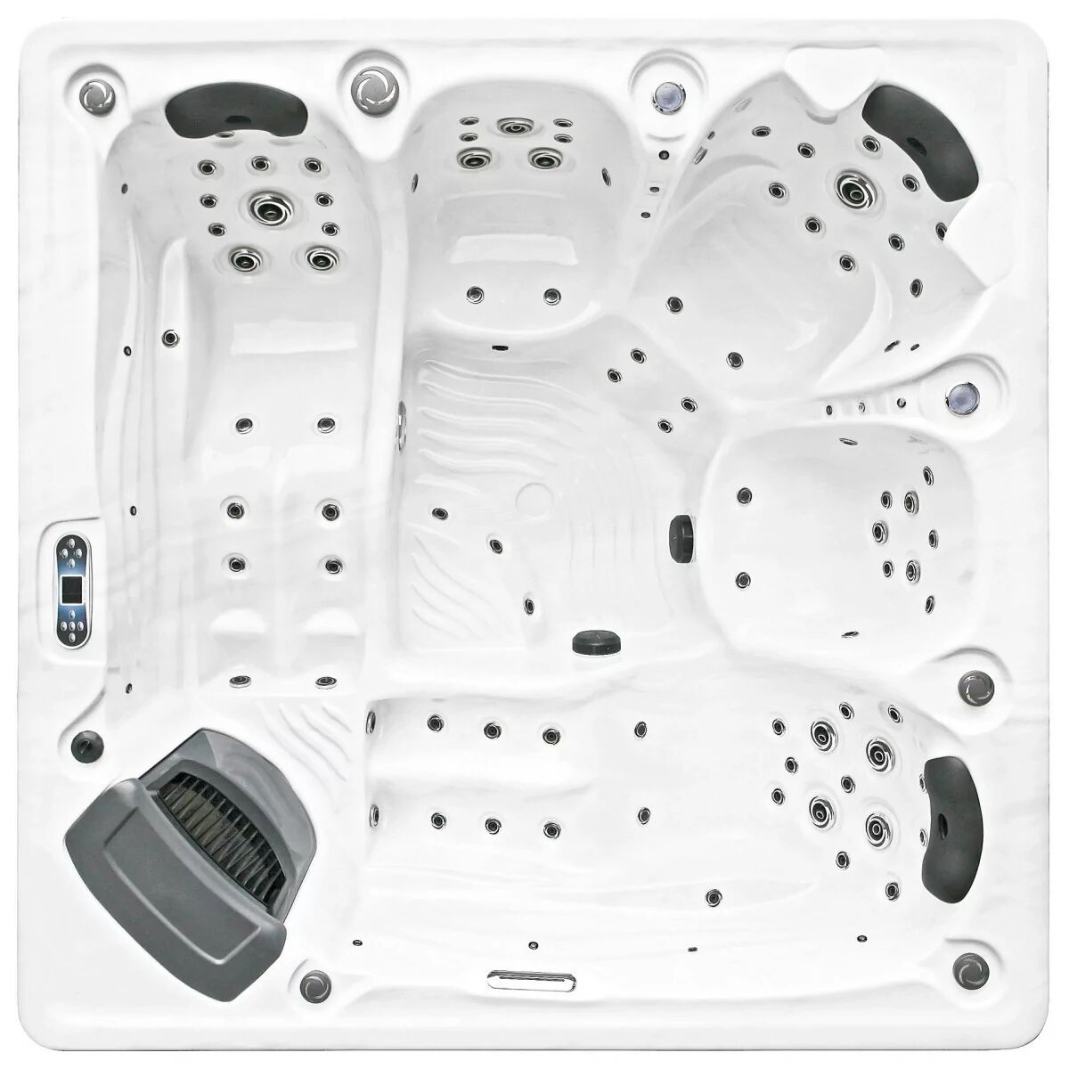 Spatec Jacuzzi Spa de exterior - SPAtec 850B branco