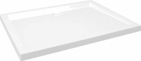 Vidaxl Base de Duche Retangular (Branco - Vidro - 8x1x4 cm)