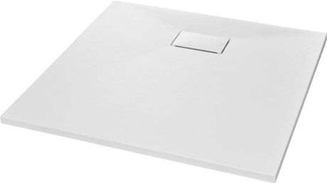 Vidaxl Base de Duche (SMC - 80x80x2,6 cm - Branco)