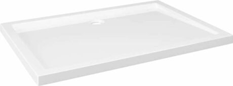 Vidaxl Base de Duche Retangular (Branco - Vidro - 7x1x4 cm)