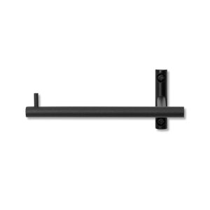 Ferm Living - Dora Toilet Paper Holder Black - Svart - Toalettrullehållare