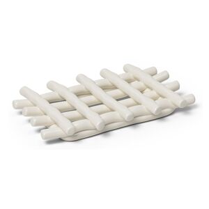 Ferm Living - Ceramic Soap Tray Off-White - Vit - Tvålpumpar
