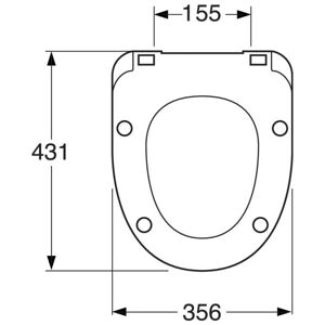 Gustavsberg 8m56s101 Wc-Sits, Badrum