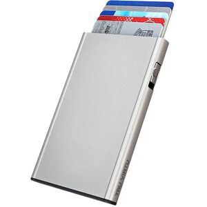 Tru Virtu Click & Slide Card Case Silver Arrow