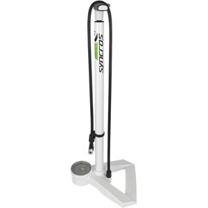 Syncros FP2.0 Floor Pump, Vit, One Size