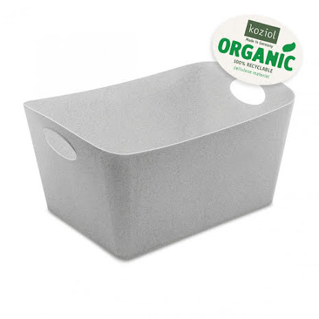 KOZIOL Boxxx L, Förvaringslåda 15l, Organic Grå