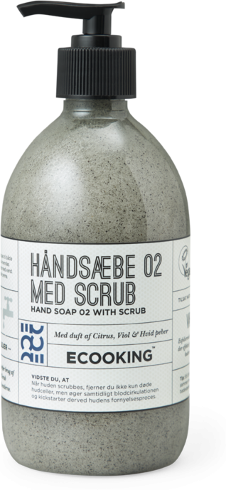 Ecooking Hand Soap 02 With Scrub 500 ml Handtv&aring;l