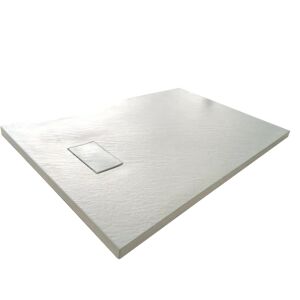 LANERI 1200 x 800 mm Fiberglass Shower Tray white 100.0 H x 70.0 W x 80.0 D cm