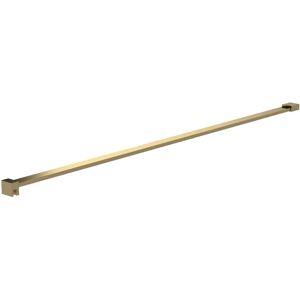 Hudson Reed Flat Support Bar - For Use With 1950Mm Wetroom Screens yellow 3.6 H x 3.7 W x 120.2 D cm