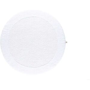 RHOMTUFT Exquisite Bath Mat white Round 80cm