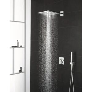 Grohe Thermostatic Shower with Fixed Shower Head gray