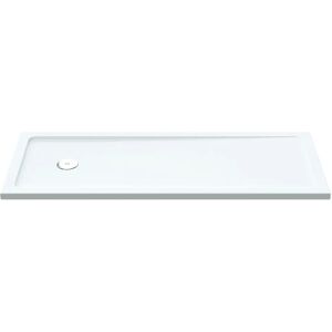 Nuie 1700 X 700 mm Plastic Shower Tray white 17.0 H x 70.0 W x 40.0 D cm