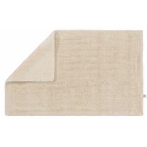 RHOMTUFT Pur Bath Mat white/brown 60cm W x 100cm L