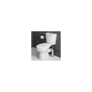 Flexi-Fix Constance Thermoset Plastic Toilet Seat White - White - Croydex