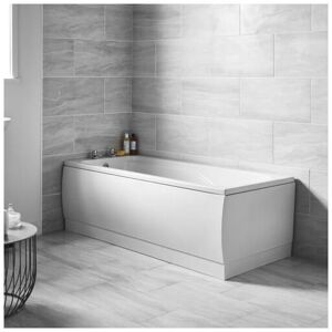 Wickes Standard Acrylic Straight Bath - 1700 x 700mm