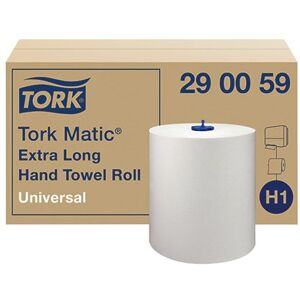 Tork Matic Hand Towel H1 White 280m (Pack of 6) 290059