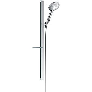 Hansgrohe Raindance Select S Shower set 120 3jet with Unica'E shower rail 90 cm and soap dish