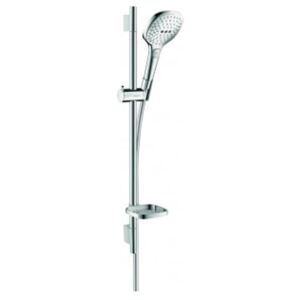 Hansgrohe Raindance Select E Shower set 120 3jet EcoSmart 9 l/min with shower rail 65 cm and soap dish