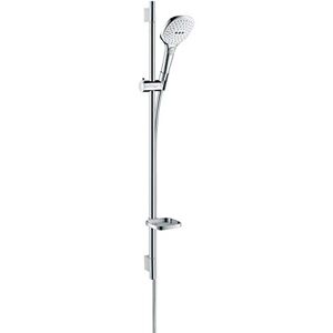 Hansgrohe Raindance Select E Shower set 120 3jet EcoSmart 9 l/min with shower rail 90 cm and soap dish