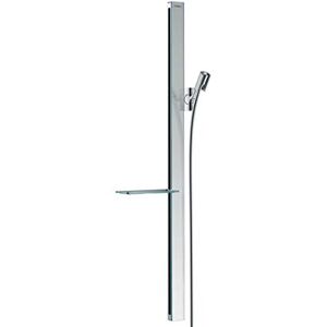 Hansgrohe 27640000 Unica E Rail 90 cm with Shower Hose Set, Chrome, 0.90 m