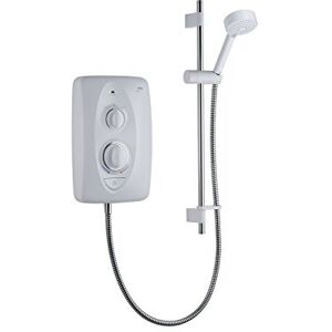 Mira Showers Jump Electric Shower Multi-Fit 9.5 KW Electric Shower White/Chrome 1.1788.011