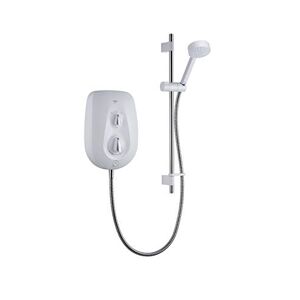 Mira Showers Vie Electric Shower 8.5 kW Electric Shower White/Chrome 1.1788.004