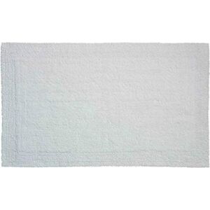 Grund Bath Mat, Ultra Soft, Absorbent and Anti Slip, Organic Cotton, 5 Years Warranty, LUXOR, Bath Mat 70x120 cm, White