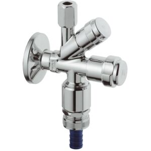 Grohe 41082000 Angle Valve Chrome-Plated 0.5-inch with Tube Aerator