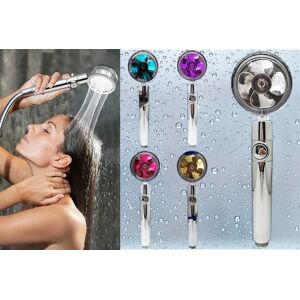 Just Dealz 360 Spinning Propeller Turbo Shower Head