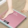 SHEIN 1pc Tempered Glass Weighing Scale, Modern Weighing Scale For Home Rose Gold one-size