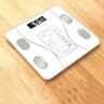 SHEIN Smart Digital Weighing And Fat Scale, Bathroom Smart Weighing Machine, Body Fat Scale, Smart Phone App Weighing Scale White 1piece