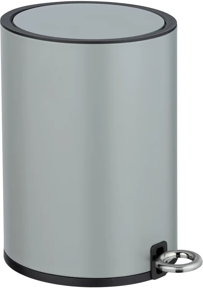 Photos - Waste Bin Wenko Monza 3 Litre Easy Close Pedal Bin in , Grey/Black gray 25.5 H x 18. 