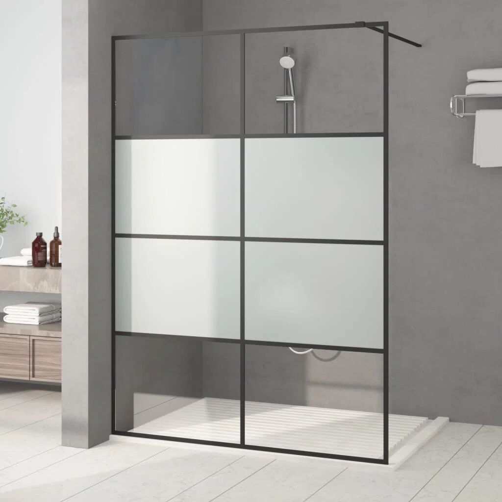 Photos - Shower Screen Belfry Bathroom Waring Straight Aluminum Slab Bath Screen 19.5 H x 14.0 W