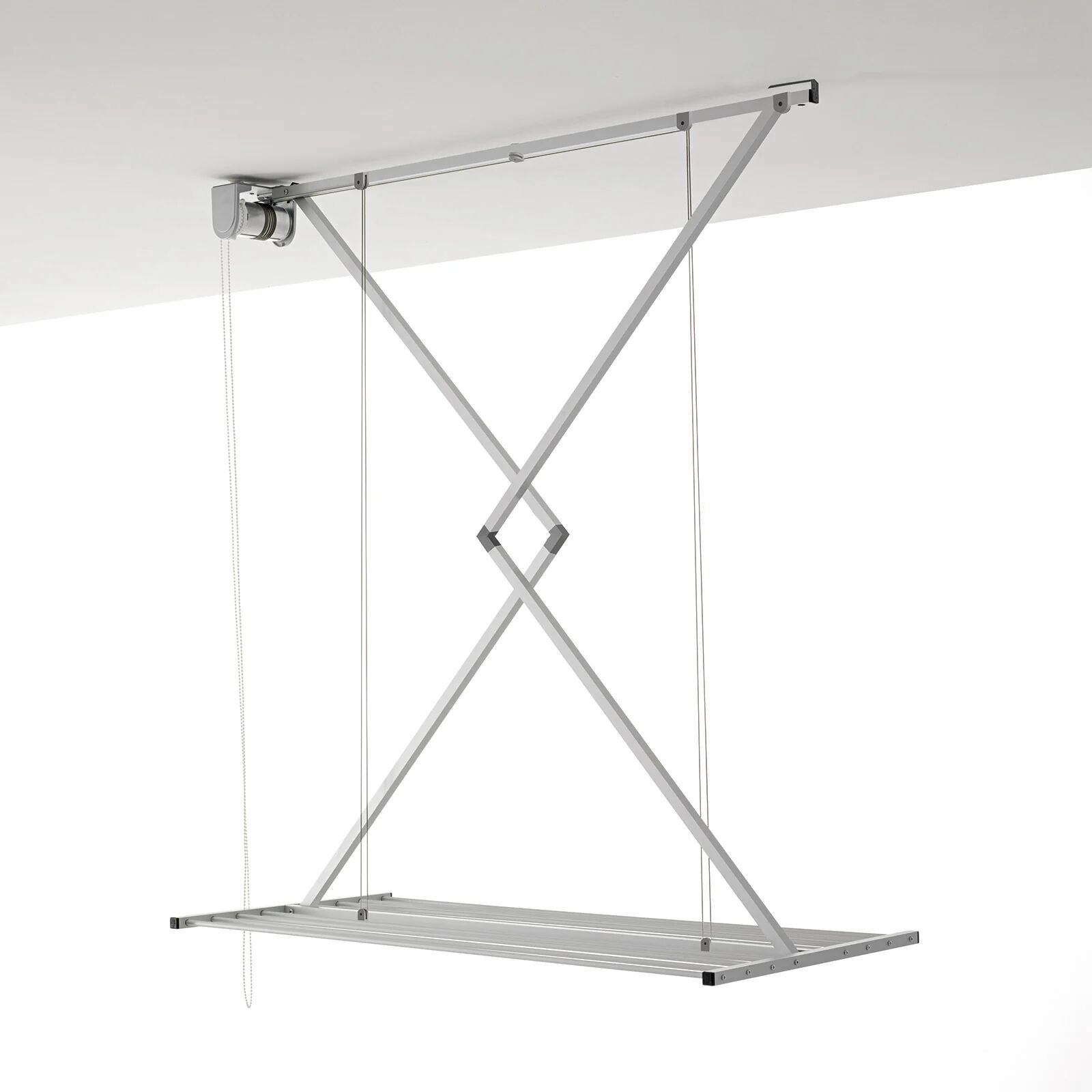 Foxydry Mini 120 ceiling-mounted drying rack manual clothes