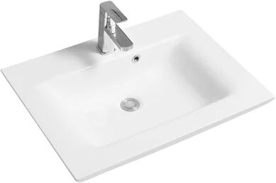 Limoge Ceramic Inset Basin Limoge 15.5cm H x 101cm W x 46cm D