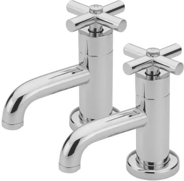 Tre Mercati Deck Pillar Taps Tre Mercati  - Size: 37cm H X 5cm W X 21cm D