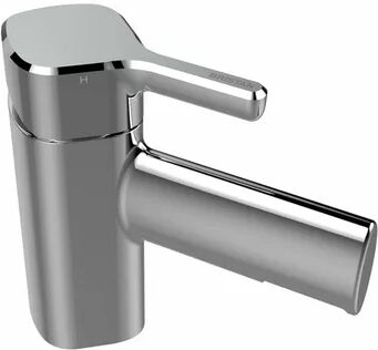 Bristan Flute Deck Mounted Bath Filler Bristan  - Size: 8cm H X 23cm W X 14cm D