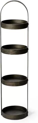 Belfry Bathroom Belinda Wood Free Standing Shower Caddy Belfry Bathroom  - Size: 185cm H X 90cm W X 36cm D