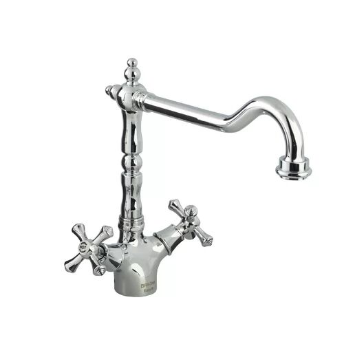 Bristan Colonial Double Handle Monobloc Mixer Tap Bristan  - Size: 13cm H X 18cm W X 11cm D